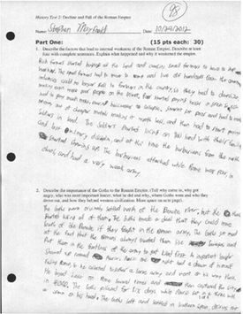 history test