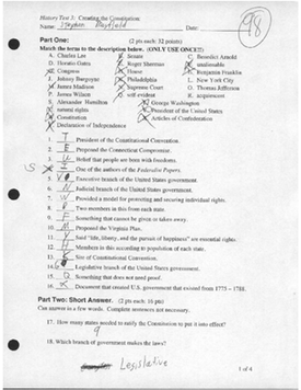 history test